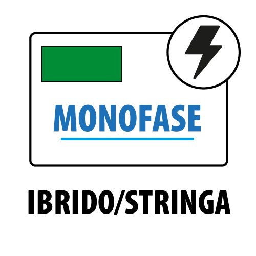 STRINGA/IBRIDO Monofase