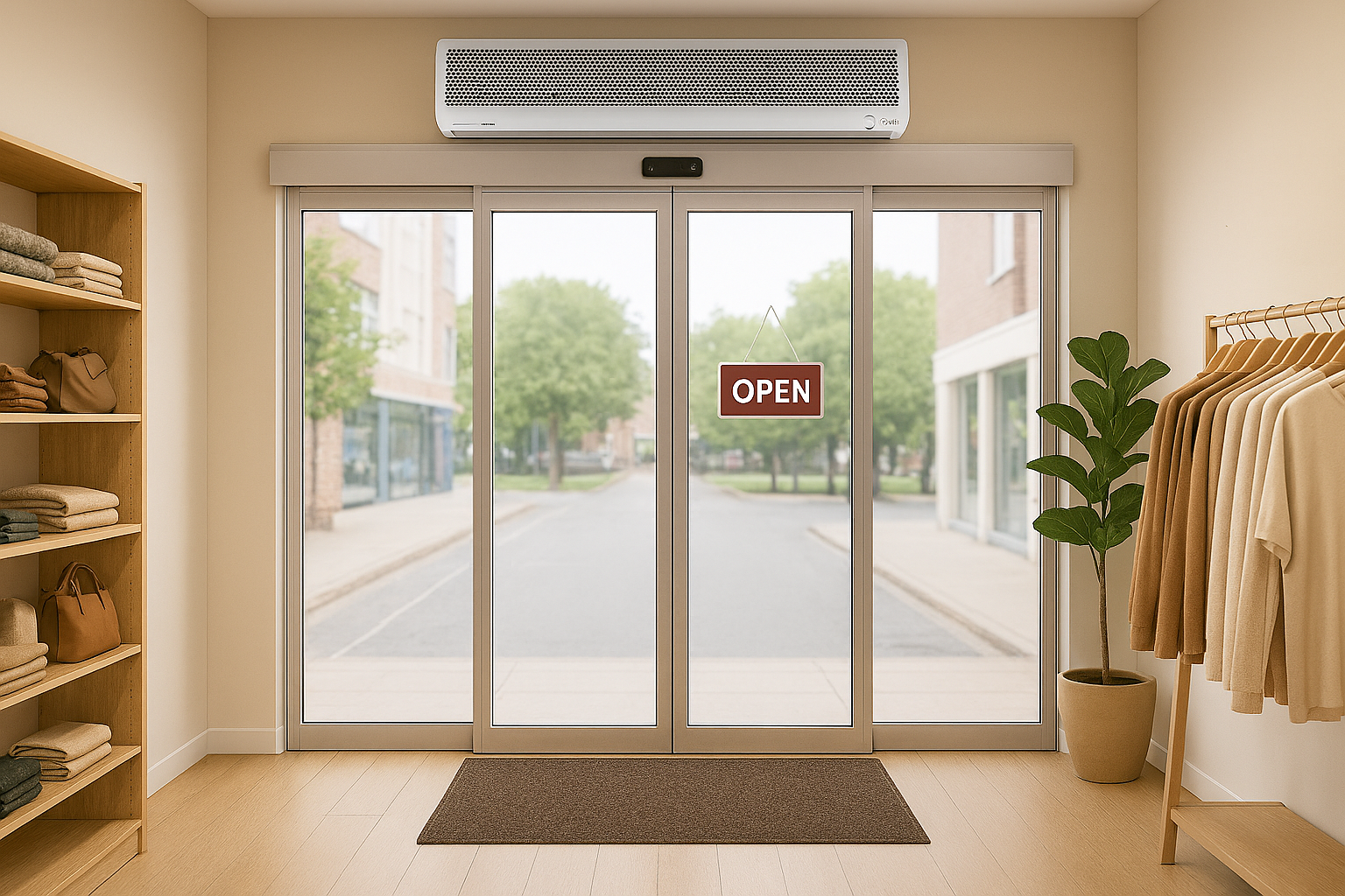 D.51000BAR-N -- Barriera ad aria 350W 2000mm con telecomando - immagine 2