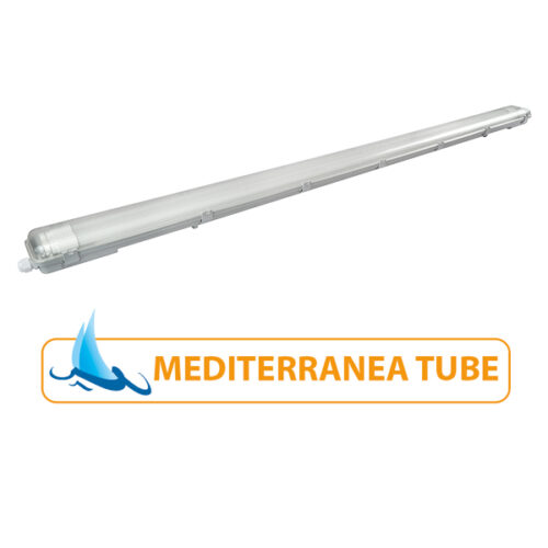 MEDITERRANEA Tube per 2 tubi Led